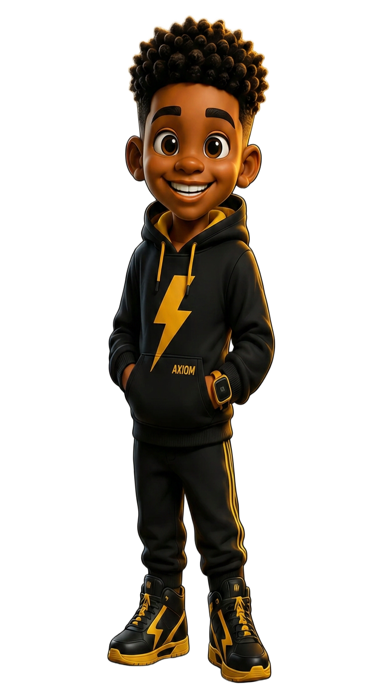 Axiom, HustleBoard mascot